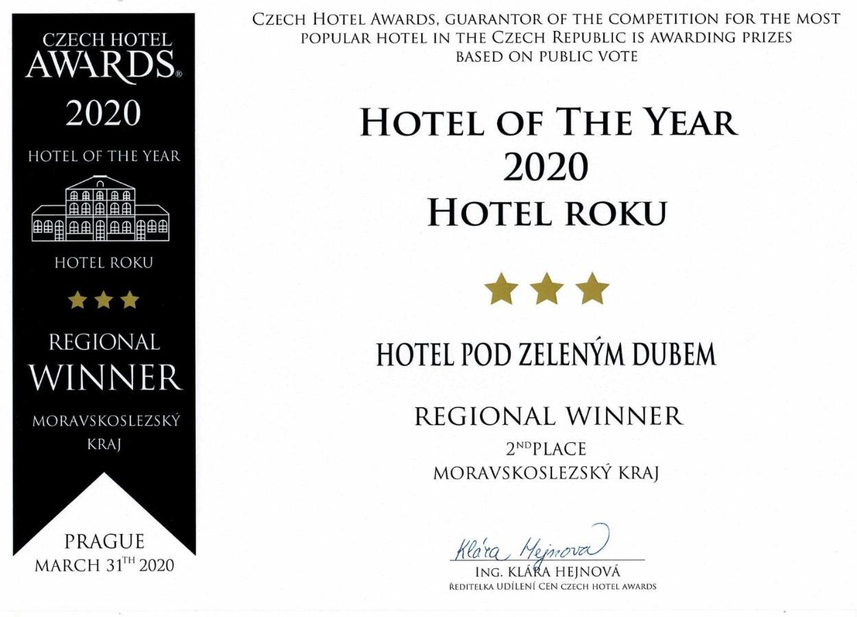 Hotel Pod Zelenym Dubem Bohumín 외부 사진